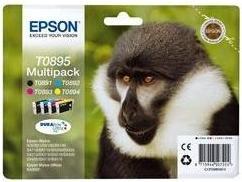 Actual product image Epson T0895 DuraBrite Ultra Multipack (C, FC, M, Y)