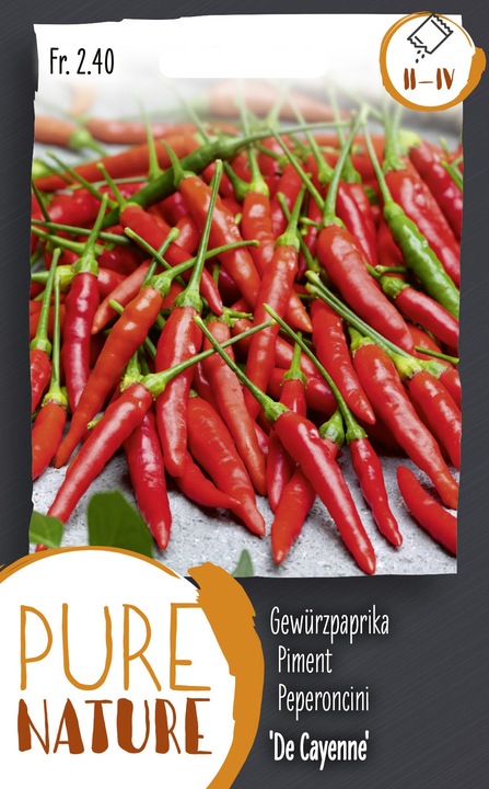 Image du produit Do it + Garden Piment 'De Cayenne' 0.75g (Graines de légumes)