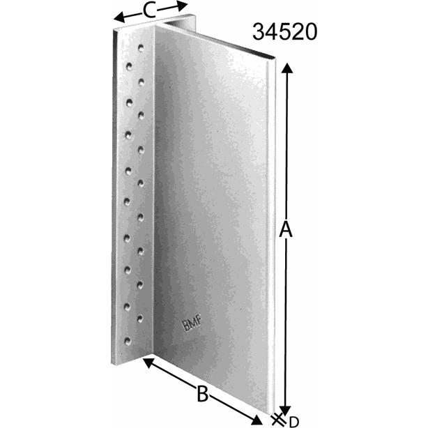 Simpson Sst, Baubeschläge + Holzverbinder, Balkenträger (1 Stk.)