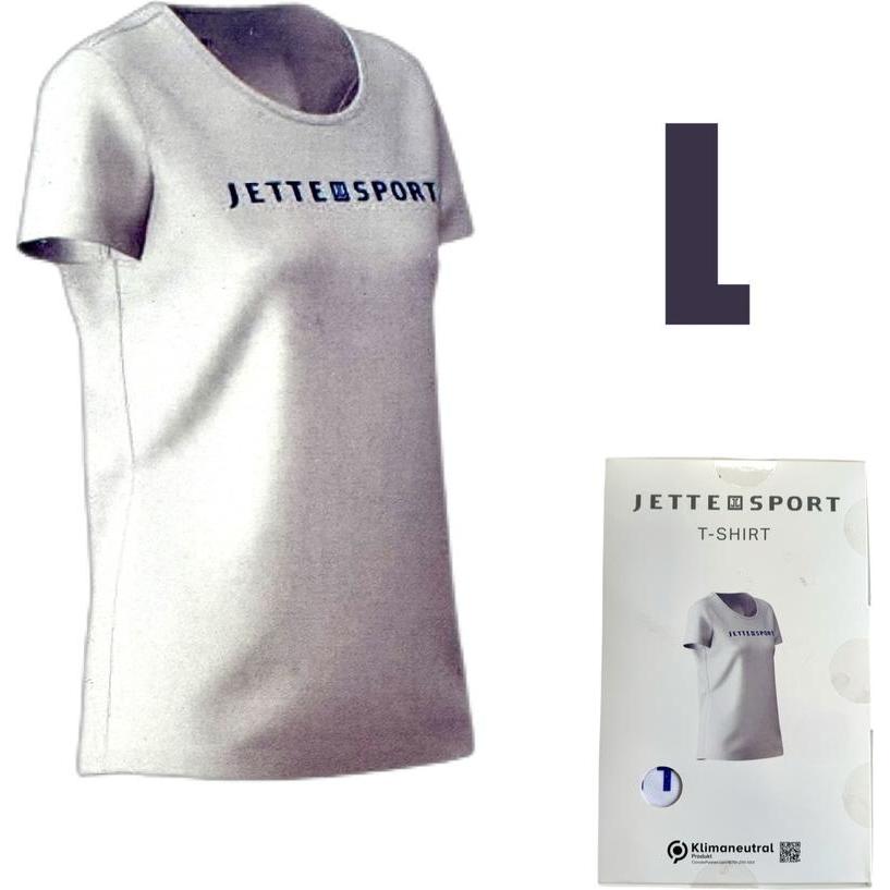 Jette Sport, Damen, Sportshirt, Damen T-Shirt (L), Weiss, L