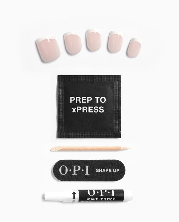 Produktbild OPI Xpress/On (Kunstnägel, Rosa, Weiss)