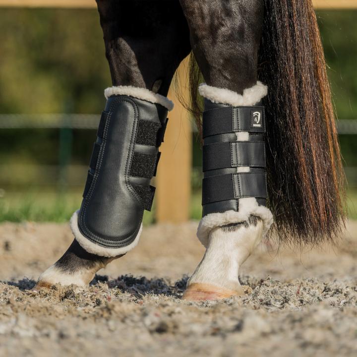 Actual product image Horka Closed horse gaiters with fur