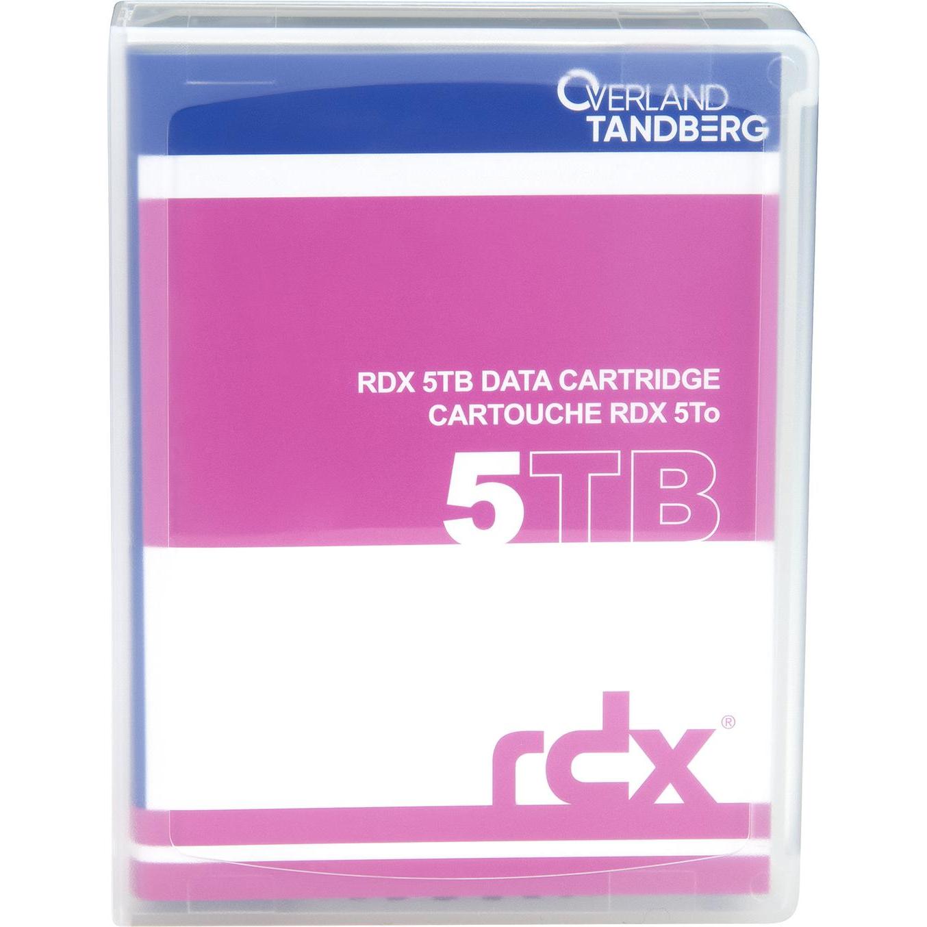 Thumbnail - Tandberg Data RDX Medium (RDX (HDD), 5000 GB), Cartridge
