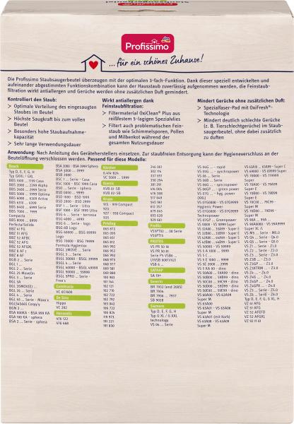 Produktbild dm Profissimo Staubsaugerbeutel PR 30