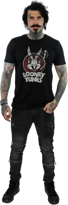 Image du produit Looney Tunes T-shirt en coton avec logo Bugs Bunny pour homme (XXL)