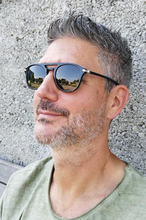 Produktbild James Dixon Schwarz/Grau – Redfort – Aviator – Acetat – Sonnenbrille