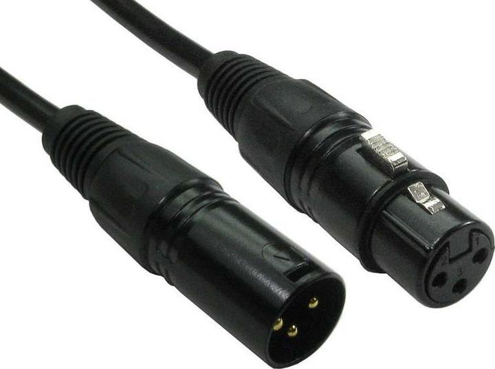 Immagine prodotto RS PRO Cavo XLR a 3 pin XLR a 3 pin XLR 6m Nero (6 m)