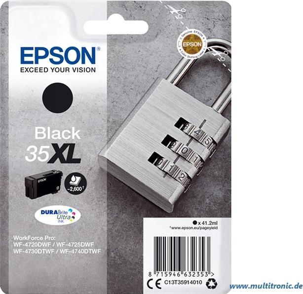 Produktbild Epson 35XL DuraBrite Ultra (BK)