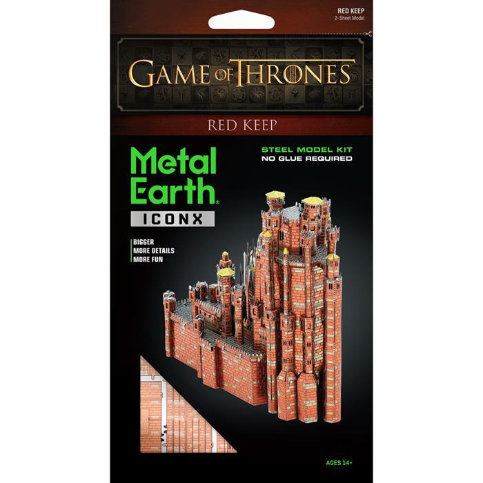 Produktbild Metal Earth ICONX Game of Thrones - Red Keep