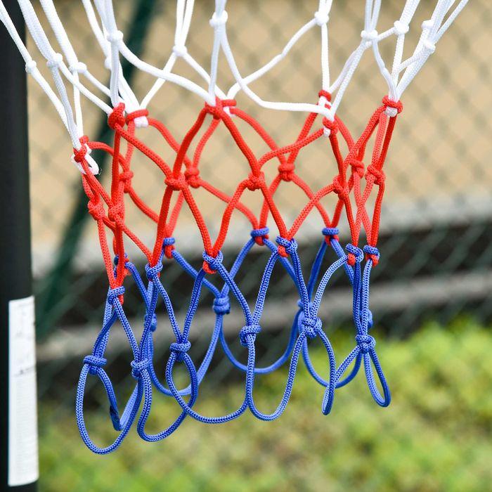 Produktbild Swisshandel24 Basketballständer Outdoor mit Rollen, 160-210 cm höhenverstellbar Basketballkorb