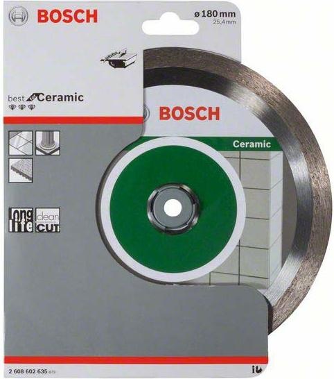 Actual product image Bosch Professional Zubehör PRO Ceramic diamond cutting disc, 180 x 25.4 mm