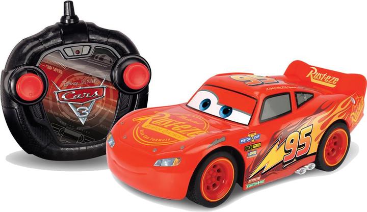 Actual product image Dickie RC Turbo Racer Lightning McQueen