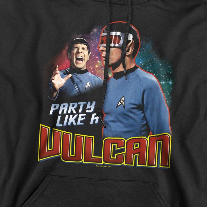 Produktbild Party Like a Vulcan Kapuzenpullover (L)