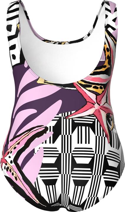 Actual product image Ulla Popken Mixed Print One Piece Swimsuit (50, 52)