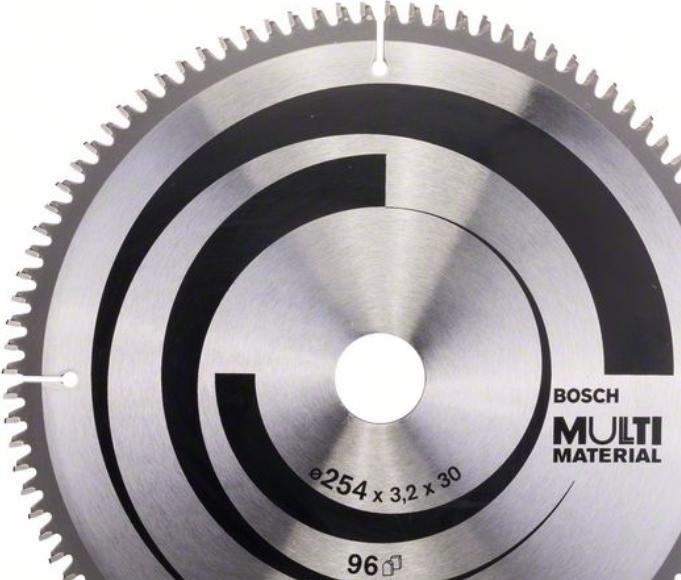Immagine prodotto Bosch Professional Zubehör Lama per sega circolare PRO Multi Material, 254 x 3,2 x 30 mm