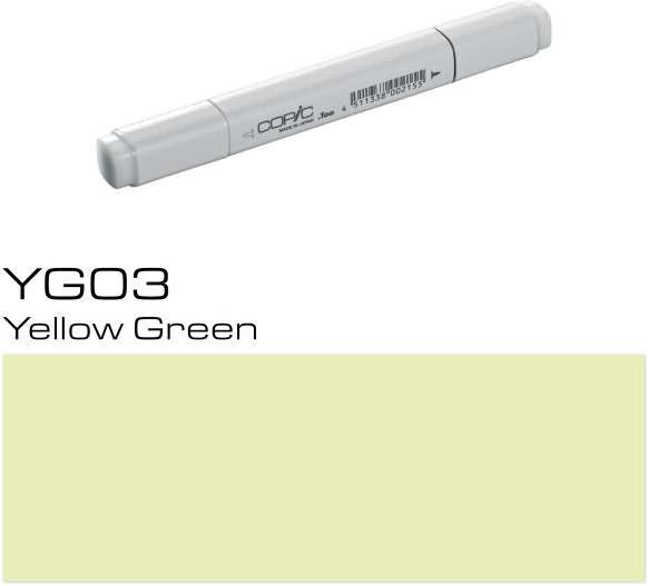 Image du produit Copic Marqueur graphique Classic Type YG - 03 (YG03 - Vert jaune, 1 x)