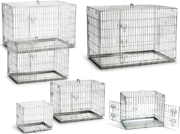 Actual product image Beeztees Galvanized mesh box (Dog, Foldable)