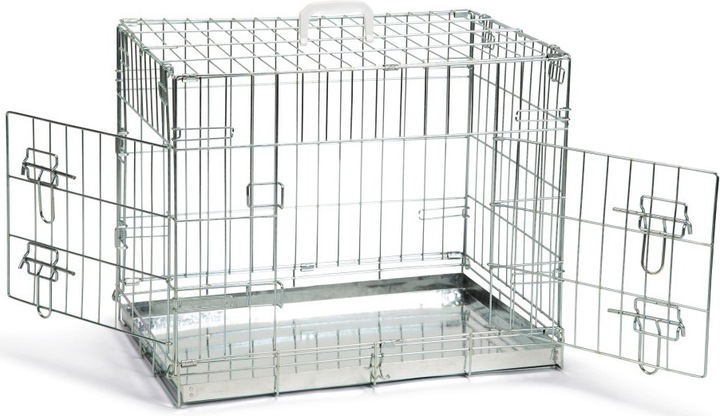 Actual product image Beeztees Galvanized mesh box (Dog, Foldable)