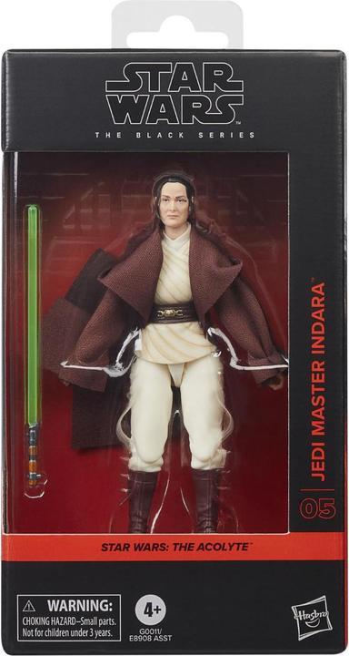 Produktbild Hasbro Star Wars: The Acolyte Black Series Actionfigur Jedi Master Indara 15 cm
