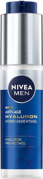 Produktbild NIVEA MEN Anti-Age Hyaluron Hydro Gesichtsgel (50 ml, Gesichtsgel)