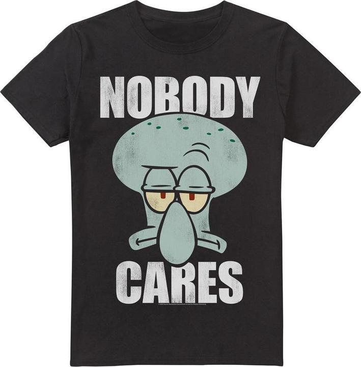 Produktbild Spongebob Squarepants Nobody Care Meme TShirt (XXL)