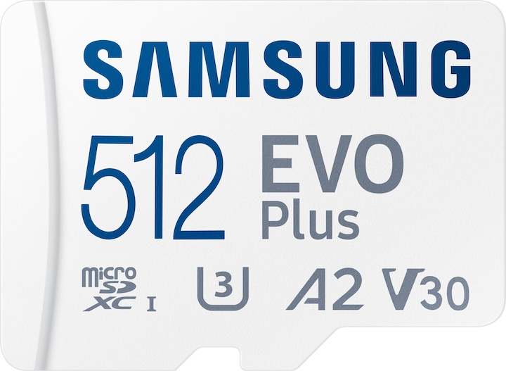 Produktbild Samsung EVO Plus (512 GB, microSDXC, U3, UHS-I)