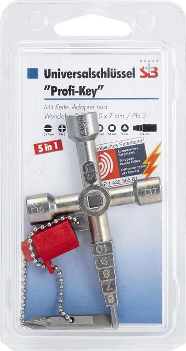 Produktbild S+B Bauschlüssel
