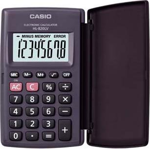 Produktbild Casio HL 820LV BK schwarz / Taschenrechner / achtstellig (Batterien)