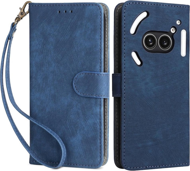 Cover-Discount Nothing Phone (2a) - Ledertasche mit RFID Blocker (Nothing Phone (2a))