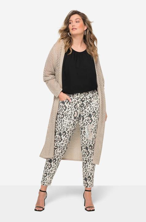 Produktbild Miamoda Hose, Slim Fit, Leo mit Tigerdruck, 4-Pocket (44)