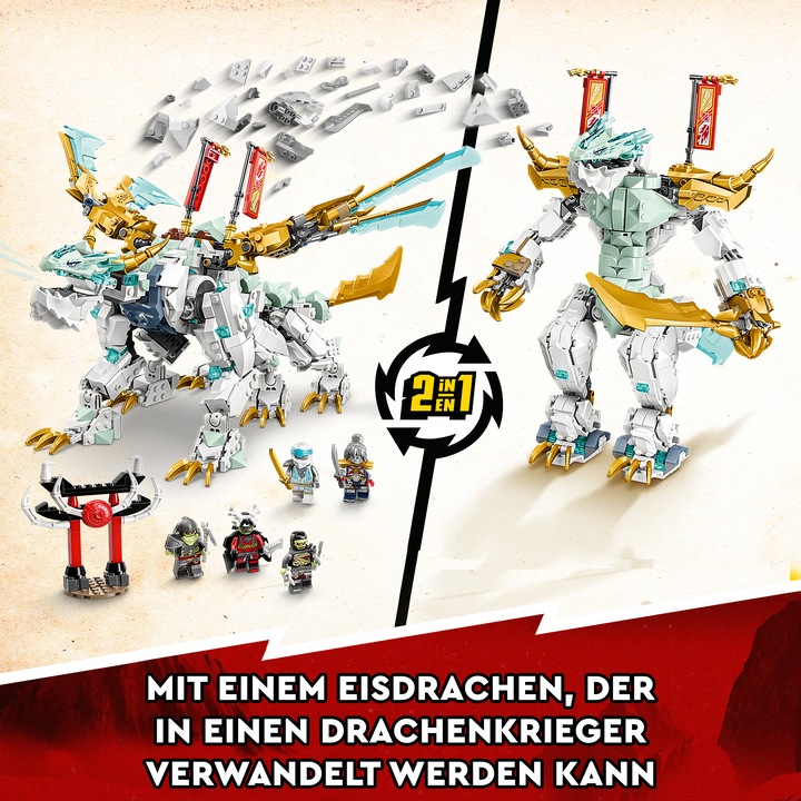 Immagine prodotto LEGO Il drago di ghiaccio di Zane (71786, LEGO Ninjago)