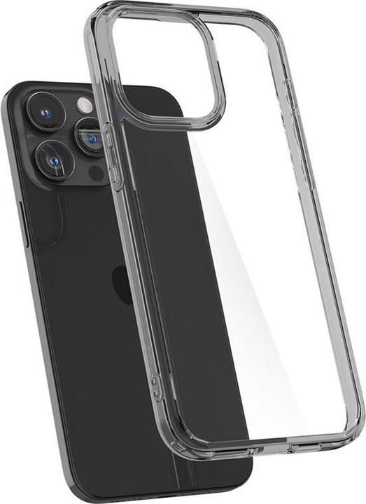 Actual product image Spigen Ultra Hybrid case for iPhone 15 Pro - transparent gray (Apple iPhone 15 Pro)