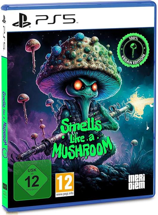 Actual product image Meridiem Games Smells like a Mushroom 100% Vegan Edition PS-5 UK (PS5)