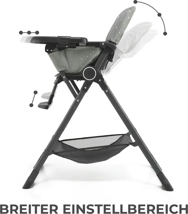 Produktbild KinderKraft Hochstuhl Foldee grau (Hochstuhl)