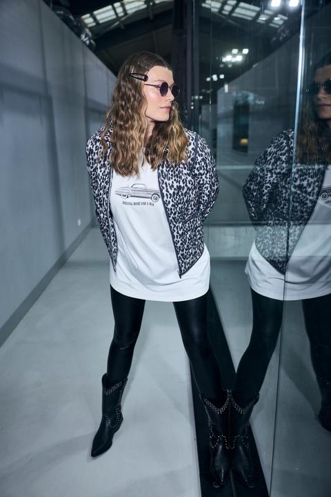 Produktbild Studio Untold Steppjacke, oversized, Leo, Rundhals (46, 48)