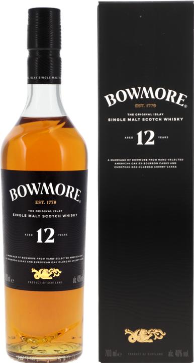 Bowmore 12 Years Old Islay Single Malt in Giftbox 0,7l (1 x 70 cl)
