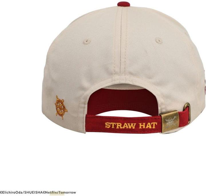 Actual product image Cinereplicas One Piece Baseball Cap Luffy