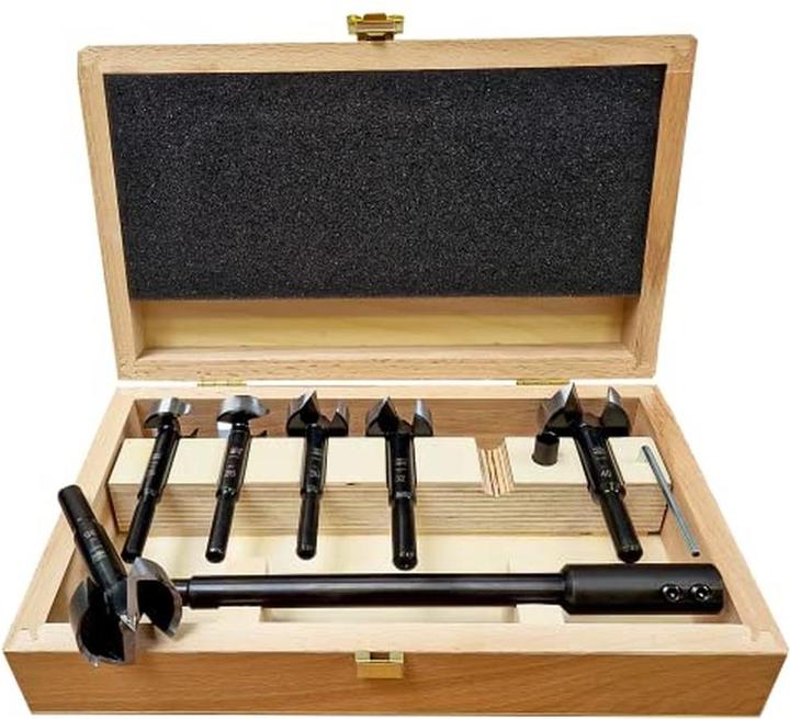 Immagine prodotto Fisch Set punte Forstner Wave Cutter con prolunga e riduttore (40 millimetri)