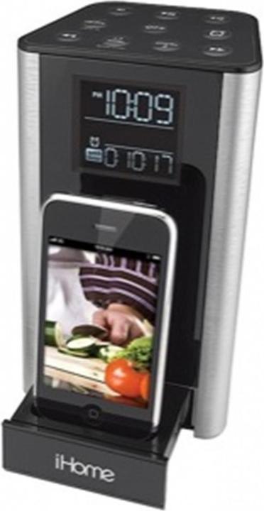 Actual product image iHome iP39 Kitchen Speaker- First iPod & iPhone speaker for the kitchen, stereo sound, radio, alarm... (Electrical connection)