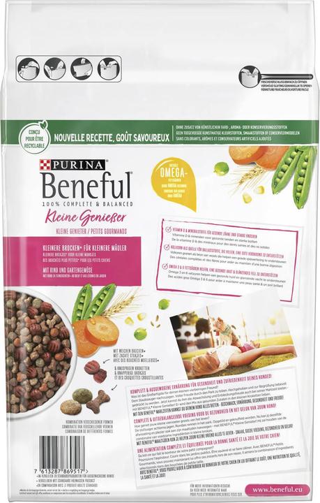 Actual product image Beneful Little connoisseurs (Adult, 1 pcs., 2870 g)