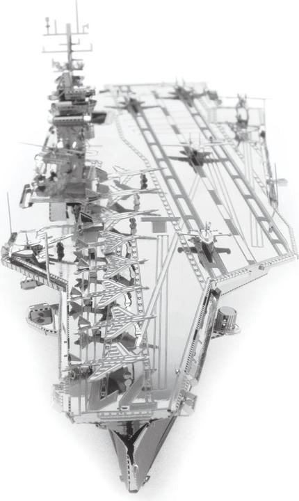 Actual product image Metal Earth ICONX USS Roosevelt Carier