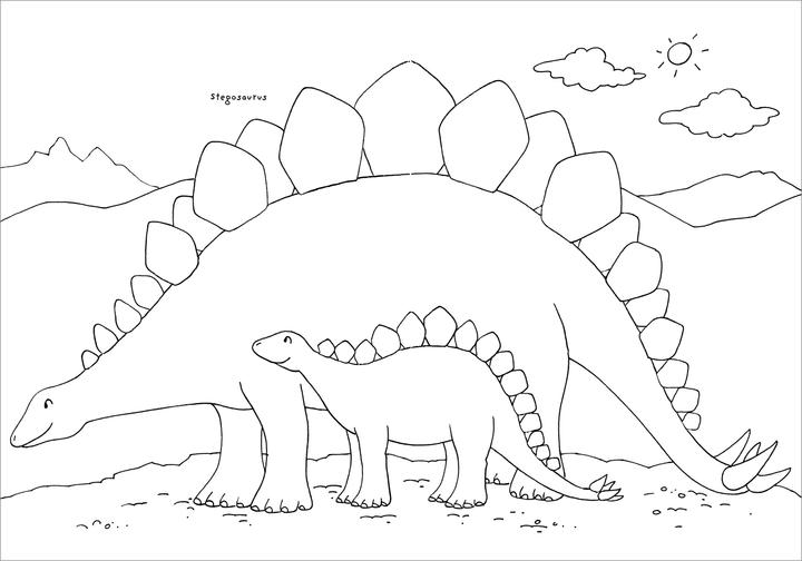 Image du produit Tessloff Mon plus beau livre de coloriage. Dinosaures