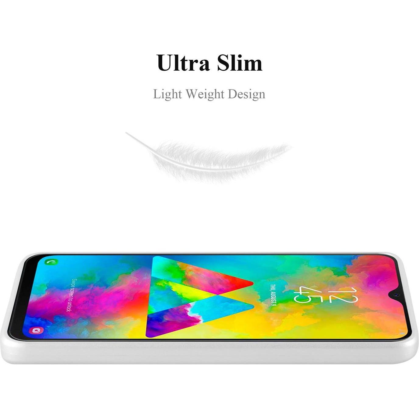 Thumbnail - Cadorabo TPU Matt Metallic Cover (Samsung Galaxy M20), Smartphone Hülle, Silber