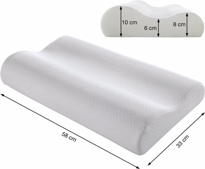 Immagine prodotto Erwin Müller Nackenstützkissen (33 x 58 x 10 cm)