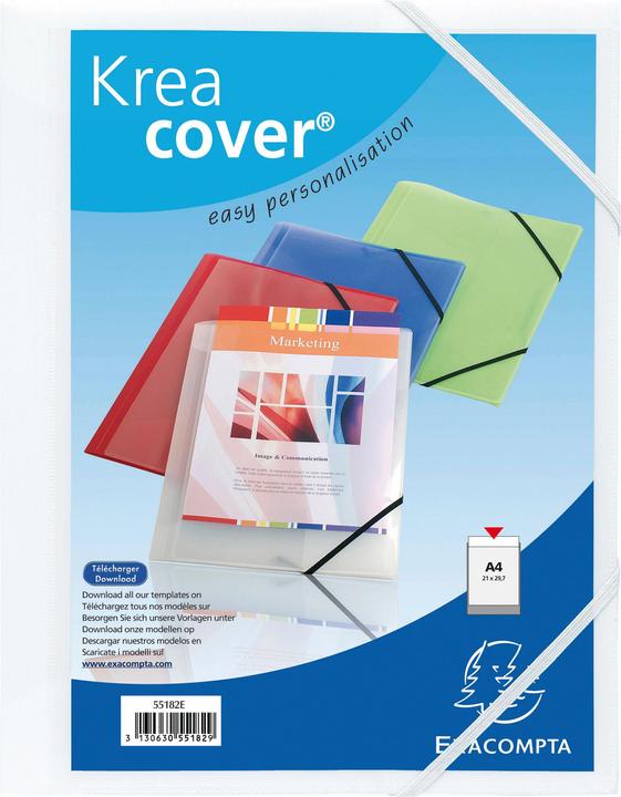 Image du produit Exacompta KREACOVER - polypropylène A4 (A4, 1x)