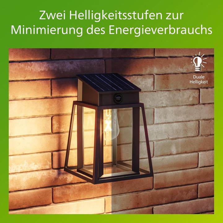 Produktbild Philips Solar-Aussenwandleuchte (470 lm, E27, IP44)