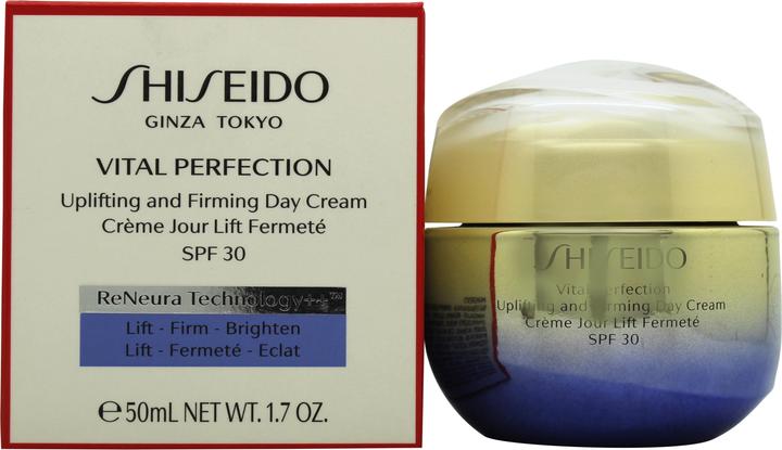 Actual product image Shiseido Vital Perfection Uplifting & Firming (50 ml, Day cream, SPF 30)