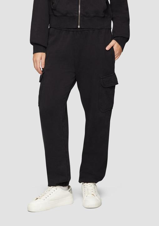 S.Oliver Hose Sweatpants mit Cargo-Taschen und Waschung (34)
