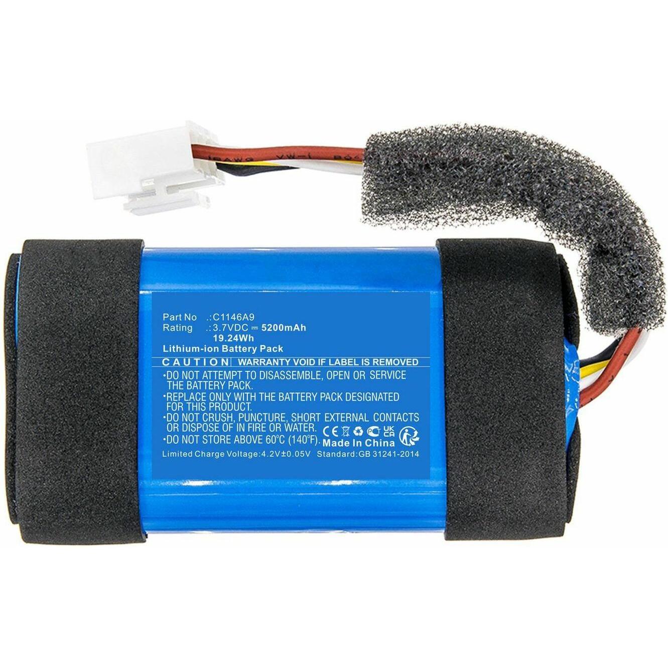 CoreParts Battery for JBL Speaker (Audiogerät Bildschirm-Schutzfolie), Audio Zubehör