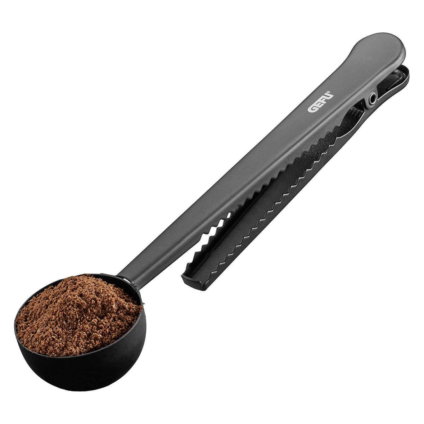 Gefu Koffiemaatregel 'Clippo, Accessoires Voor Koffiezetapparaten, Zwart